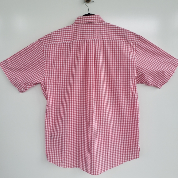 NICOLE MILLER Men's Short Sleeve Salmon Shirt - Picture 4 of 6